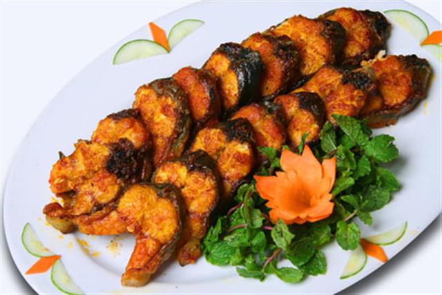 Cá tầm nướng ngon